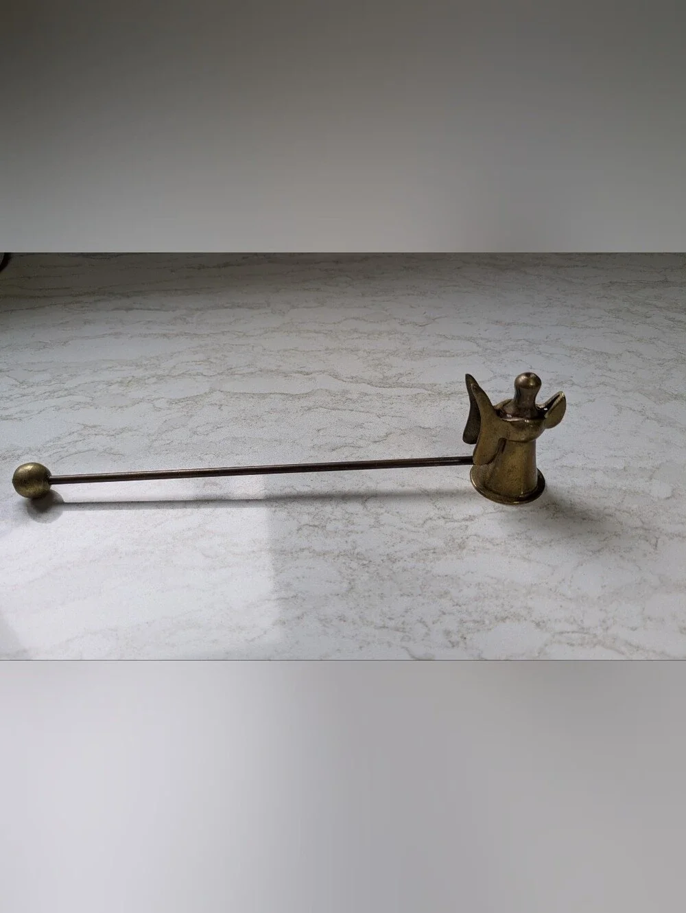 Brass Angel Candle Snuffer